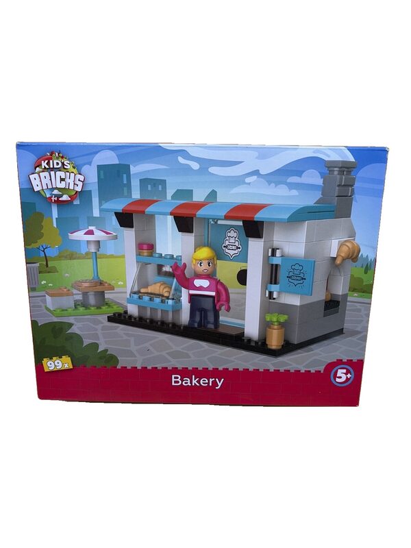 Kid's Bricks Bakery Bauspielzeug 99-teilig ab 5 Jahren – Bild 1