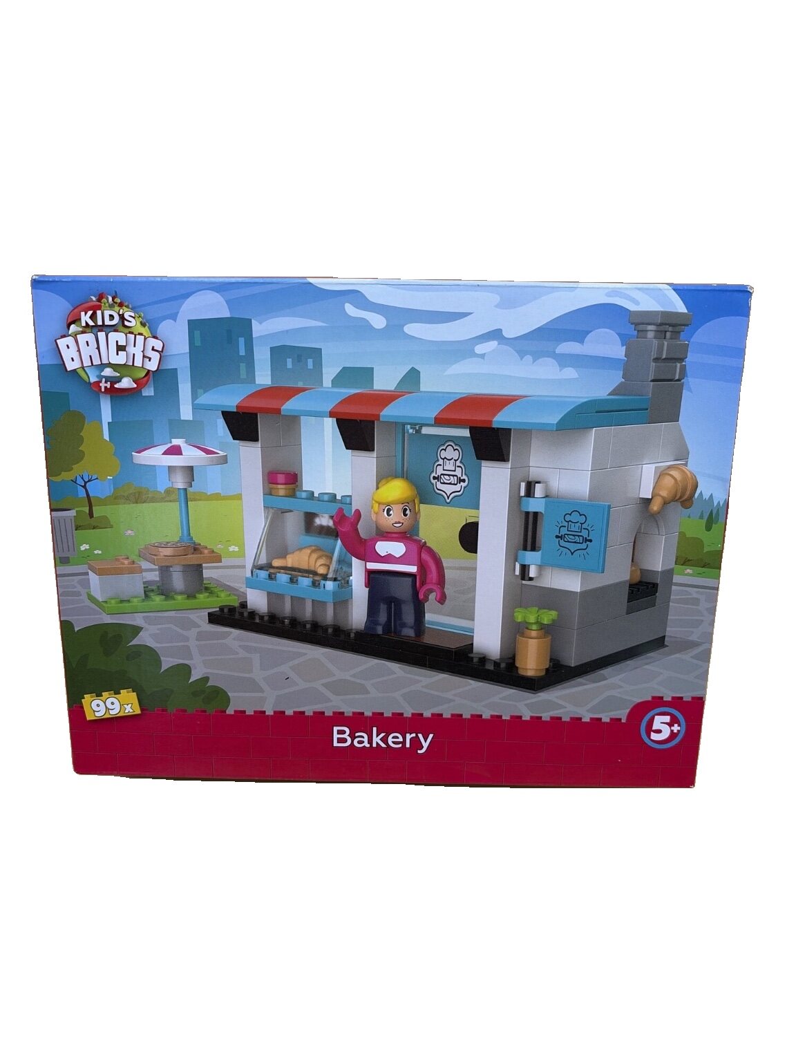 Kid's Bricks Bakery Bauspielzeug 99-teilig ab 5 Jahren