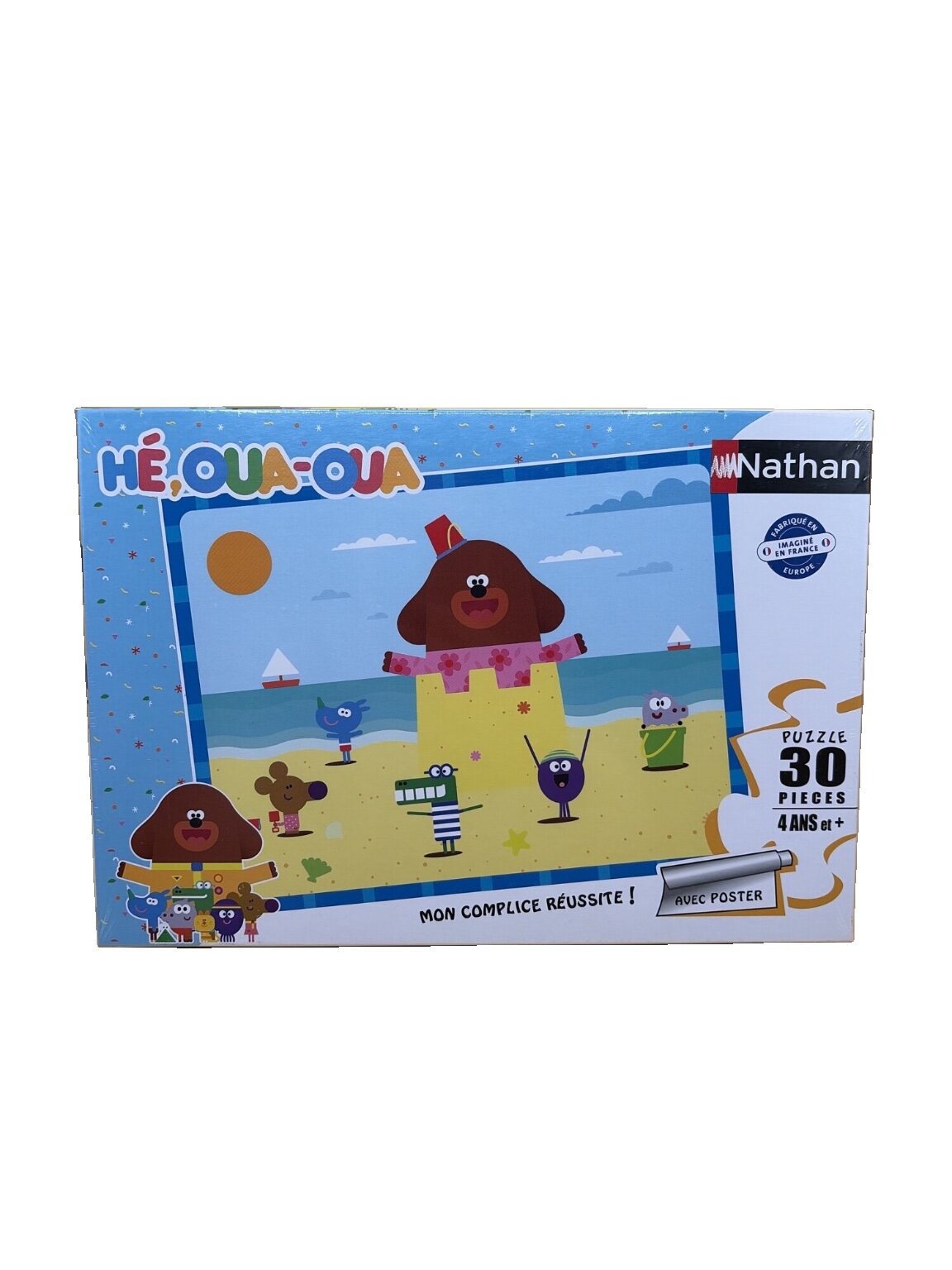 Nathan Puzzle 30-teilig Kinder ab 4 Jahren mit Poster