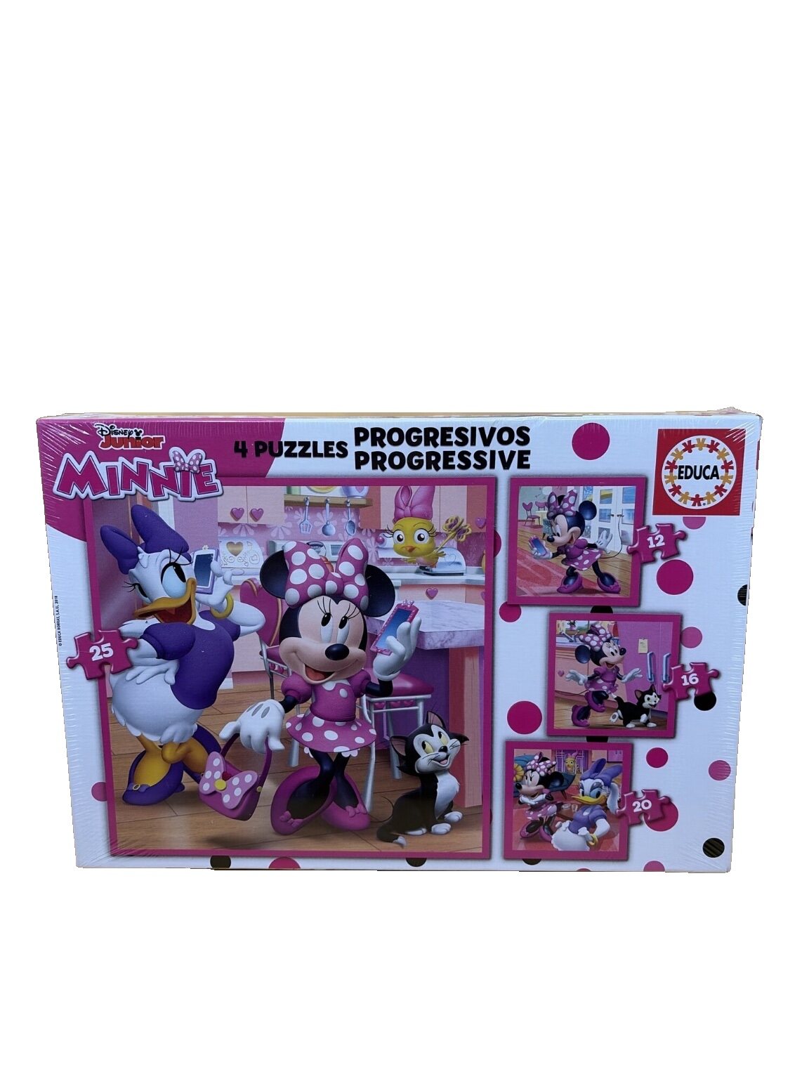 Educa Puzzle 73-teilig Minnie Mouse 12-25 Teile Disney