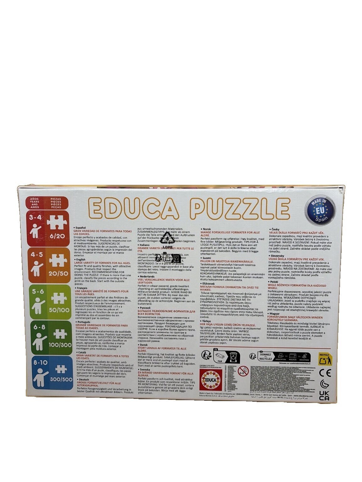 Educa Puzzle 73-teilig Minnie Mouse 12-25 Teile Disney – Bild 2