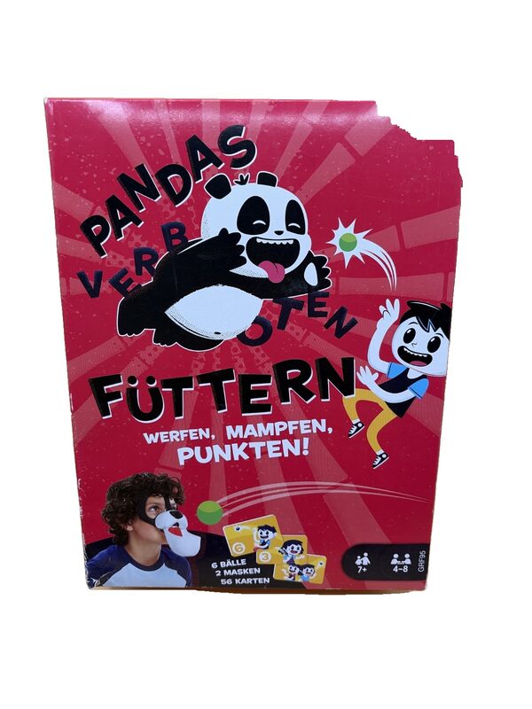 Mattel GRF95 Spiel 6 Bälle, 2 Masken, 56 Karten, 64-teilig – Bild 1