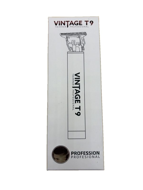 VINTAGE T9 Haarschneider mit Keramikkopf und Edelstahlklinge – Bild 1