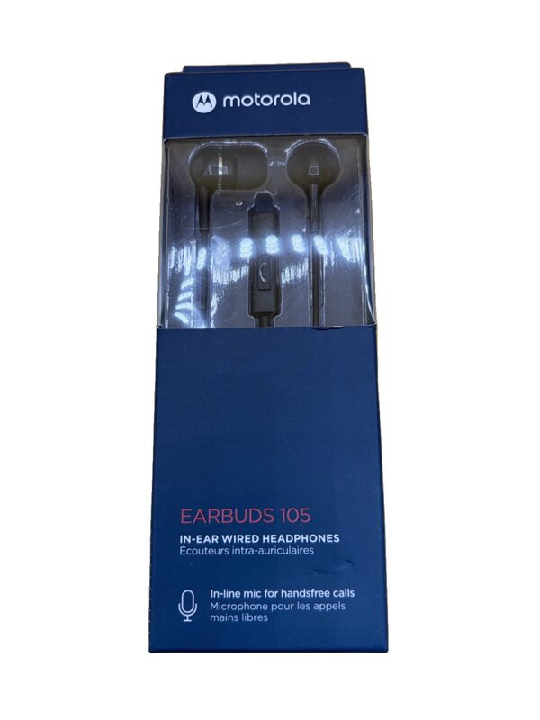 motorola EARBUDS 105 In-Ear Kopfhörer mit Mikrofon – Bild 1
