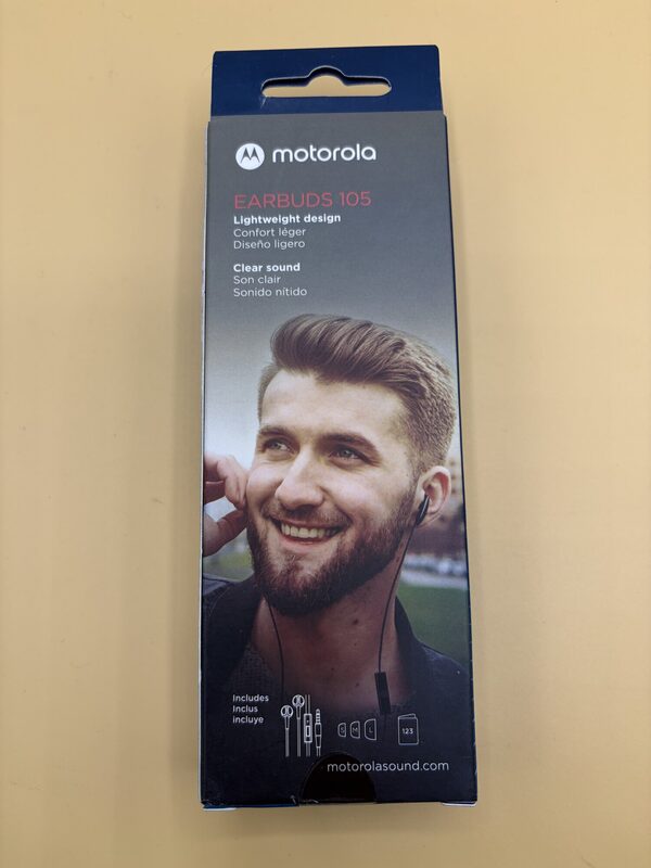 motorola EARBUDS 105 In-Ear Kopfhörer mit Mikrofon – Bild 2