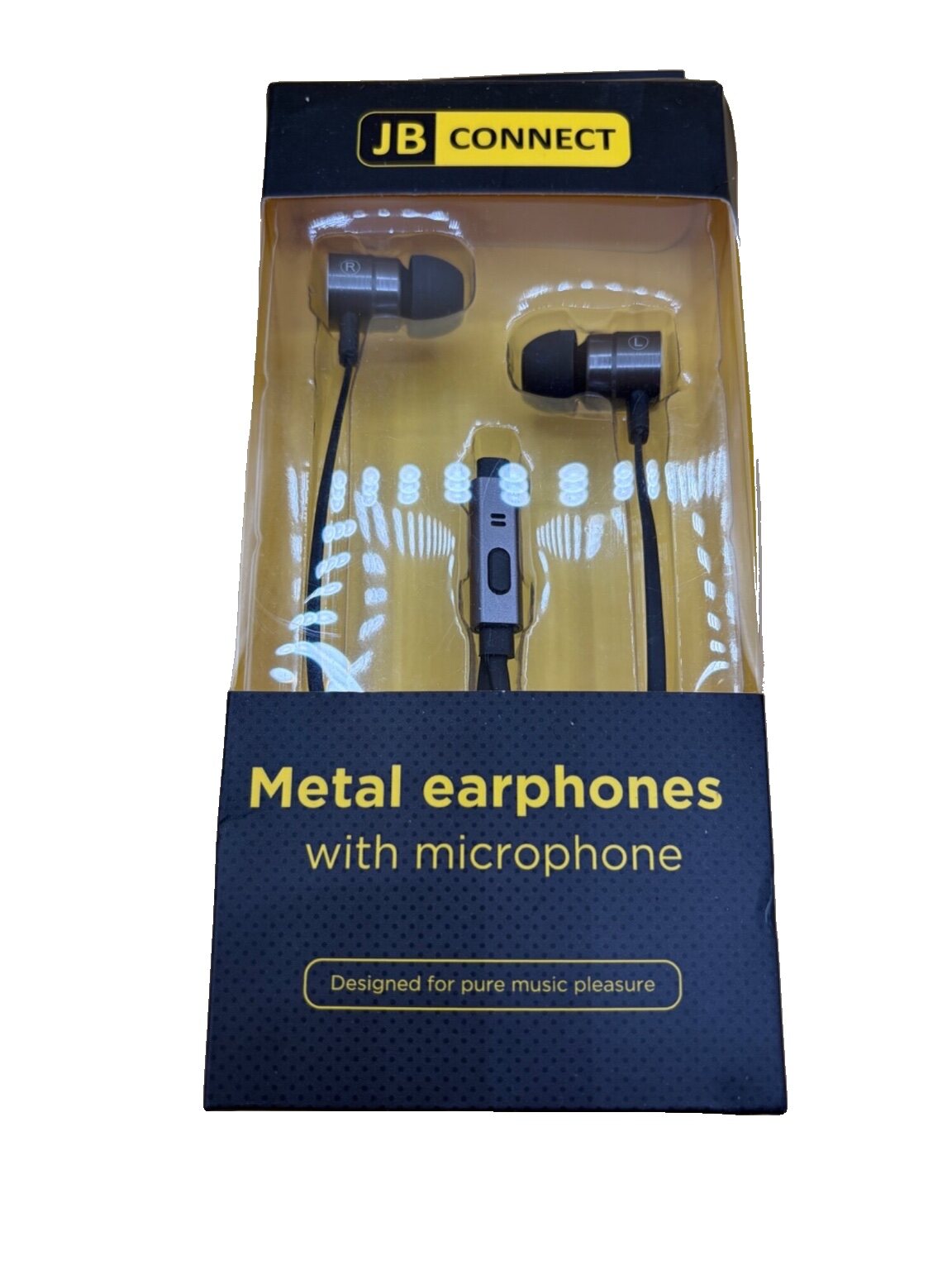 JB CONNECT Kopfhörer Metal Earphones mit Mikrofon