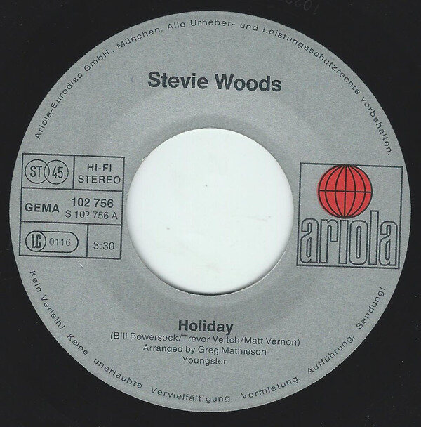 Stevie Woods – Holiday (Single) – Bild 3