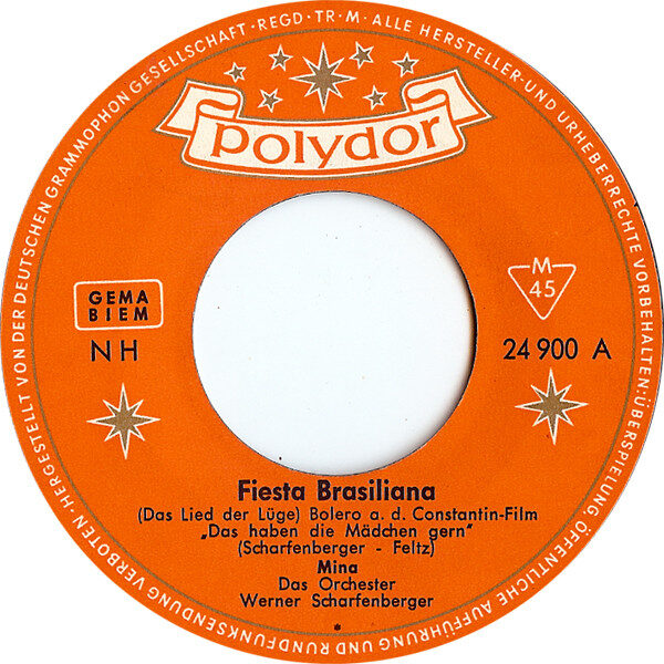 Mina (3) – Fiesta Brasiliana / Tabu (Single) – Bild 3