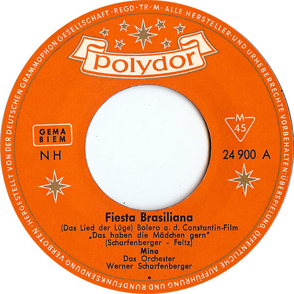 Mina (3) – Fiesta Brasiliana / Tabu (Single) – Bild 3