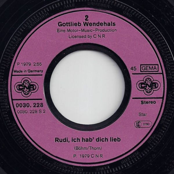 Gottlieb Wendehals – Herbert (Single) – Bild 4