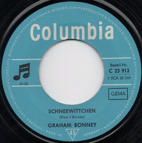 Graham Bonney – Wähle 333 / Schneewittchen (Single) – Bild 4