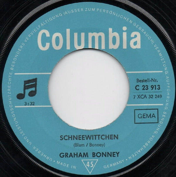 Graham Bonney – Wähle 333 / Schneewittchen (Single) – Bild 4