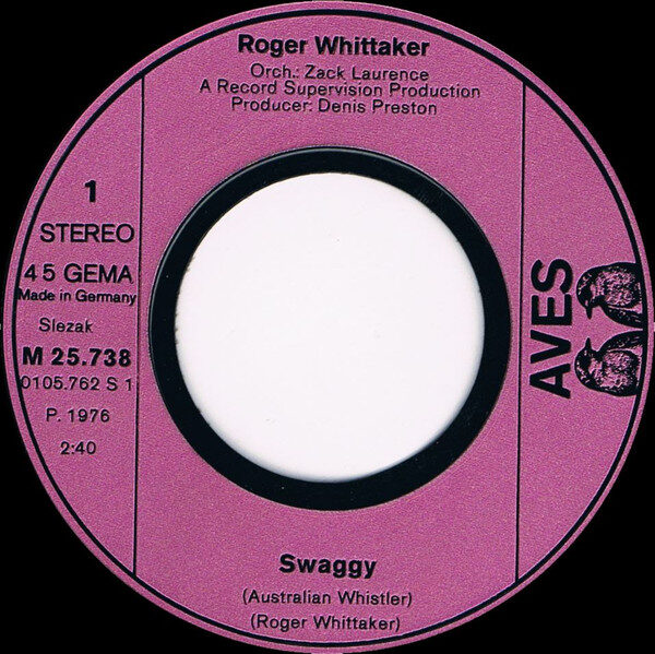 Roger Whittaker – Swaggy (Australian Whistler) (Single) – Bild 3