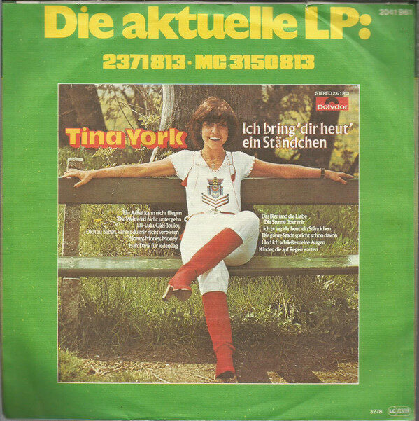 Tina York – Wie Ein Grashalm Im Herbstwind (Single) – Bild 2