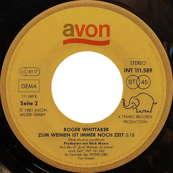 Roger Whittaker – Ich Denk' Oft An Mary (Single) – Bild 4