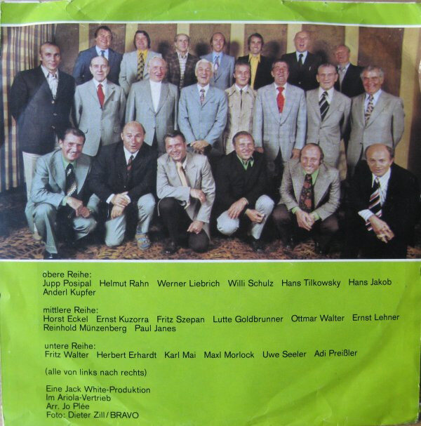 Die Altinternationalen Mit Der Weltmeisterelf 1954 – Singen Die Deutsche Fußballnationalhymne (Single) – Bild 2