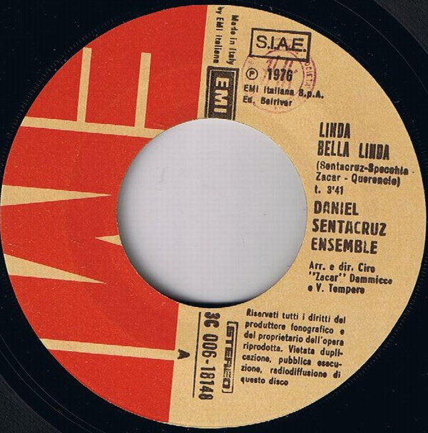 Daniel Sentacruz Ensemble – Linda Bella Linda (7") – Bild 3