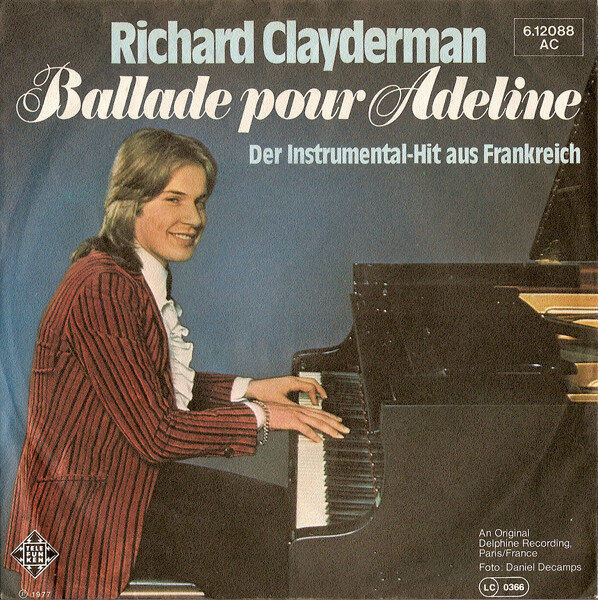 Richard Clayderman – Ballade Pour Adeline (Single)