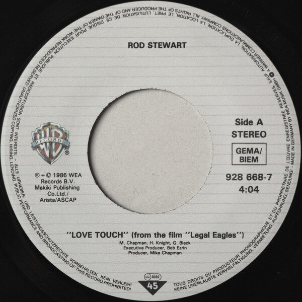 Rod Stewart – Love Touch (Single) – Bild 4