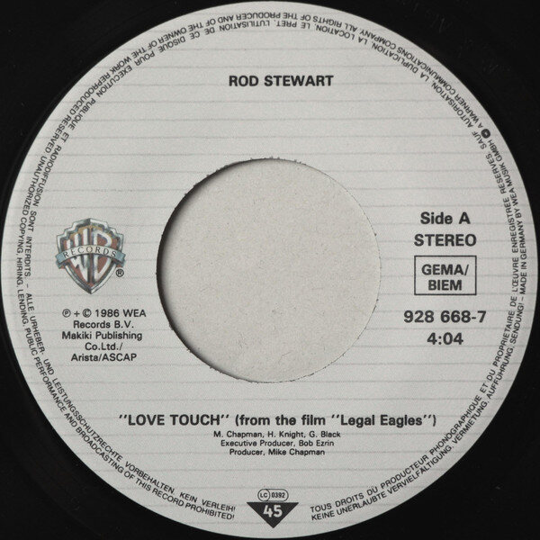 Rod Stewart – Love Touch (Single) – Bild 4