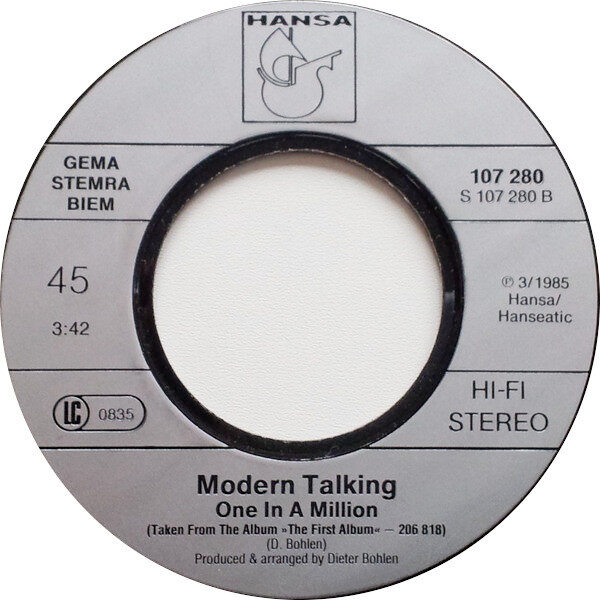 Modern Talking – You Can Win If You Want (Special Single Remix) (Single) – Bild 4
