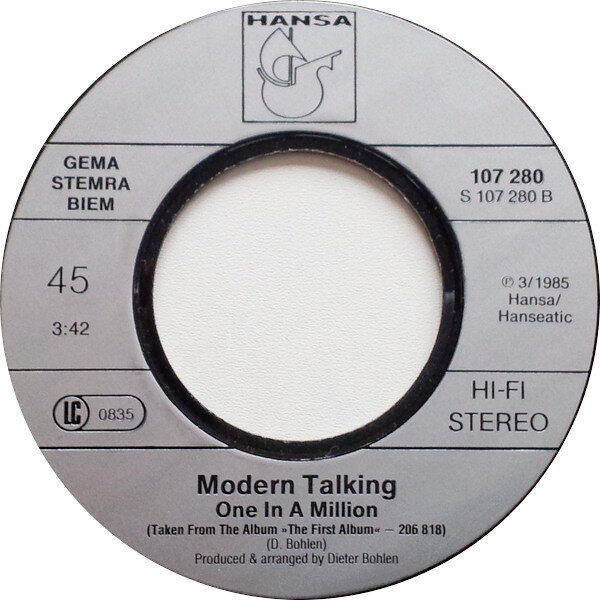Modern Talking – You Can Win If You Want (Special Single Remix) (Single) – Bild 4