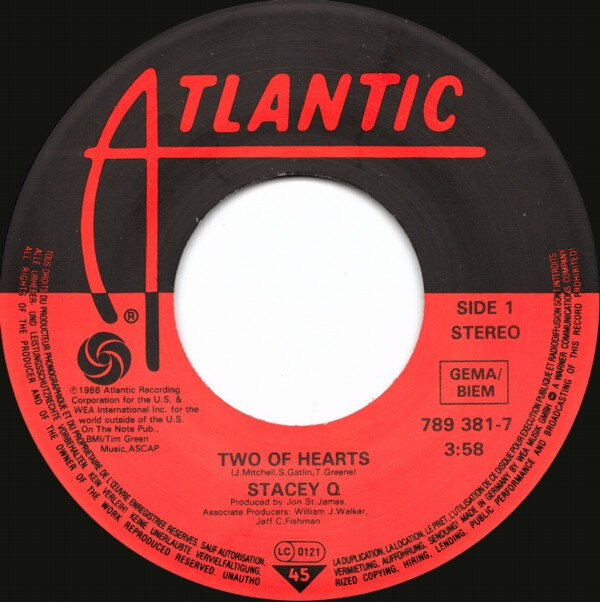 Stacey Q – Two Of Hearts (Single) – Bild 3
