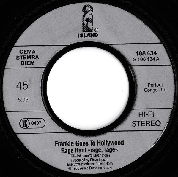 Frankie Goes To Hollywood – Rage Hard (Single) – Bild 3