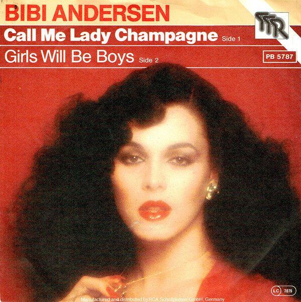 Bibi Andersen – Call Me Lady Champagne (Single) – Bild 1
