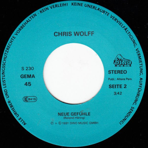 Chris Wolff – O La La (Single) – Bild 4