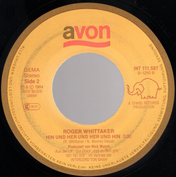 Roger Whittaker – Eloisa (Single) – Bild 4