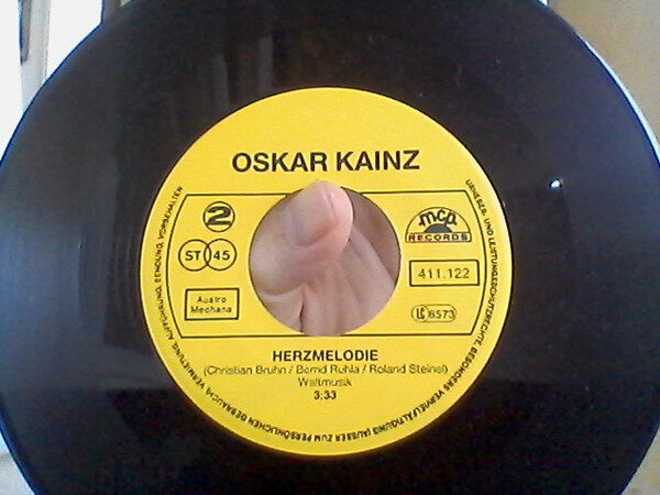 Oskar Kainz – Herzmelodie / So Müsst' Es Bleiben (Single) – Bild 2