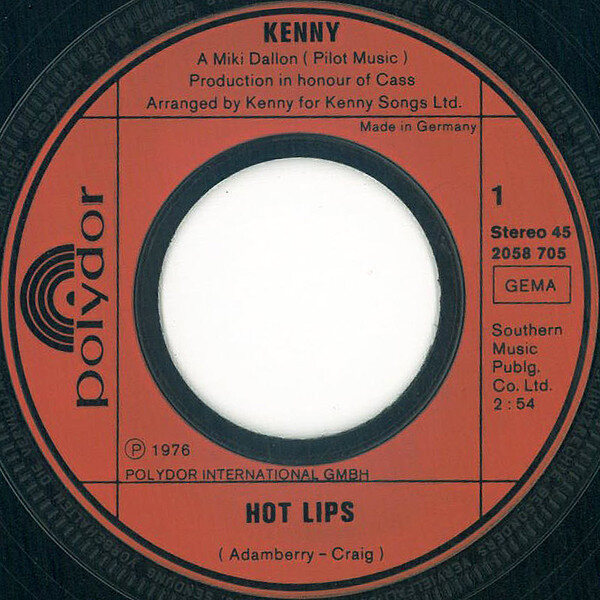 Kenny (3) – Hot Lips (Single) – Bild 3