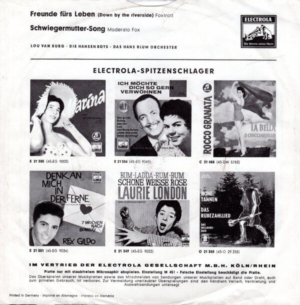 Lou Van Burg – Freunde Fürs Leben (Single) – Bild 2
