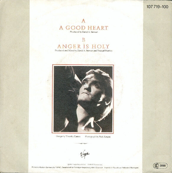 Feargal Sharkey – A Good Heart (Single) – Bild 2