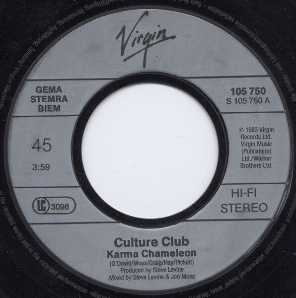 Culture Club – Karma Chameleon (Single) – Bild 3