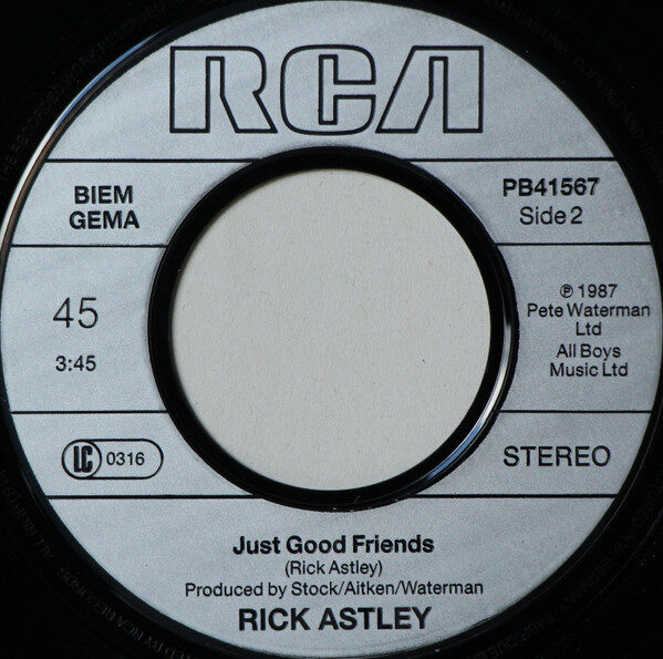Rick Astley – Whenever You Need Somebody (Single) – Bild 4