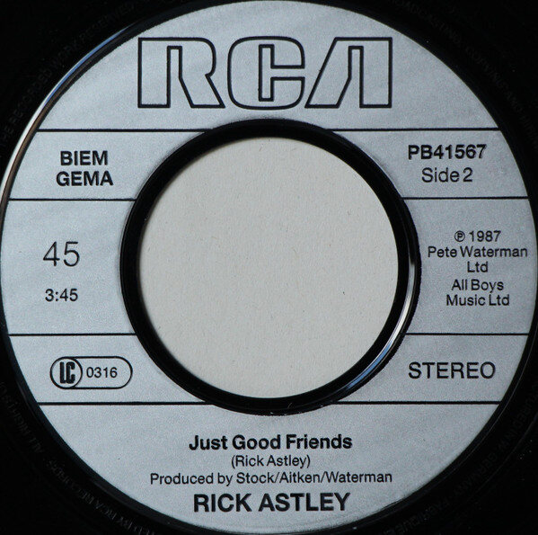 Rick Astley – Whenever You Need Somebody (Single) – Bild 4