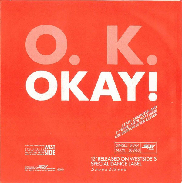 O. K.* – Okay! (Mixed Media Edit) (Single) – Bild 2