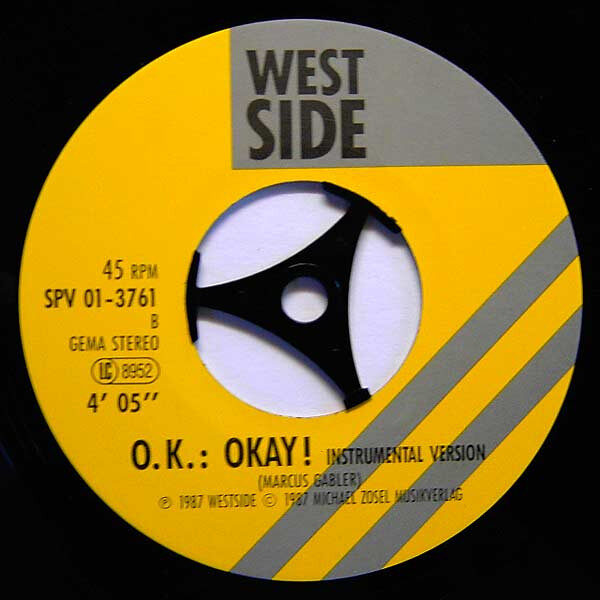 O. K.* – Okay! (Mixed Media Edit) (Single) – Bild 4