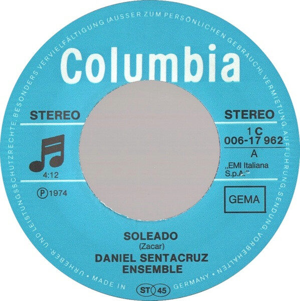 Daniel Sentacruz Ensemble – Soleado (Single) – Bild 3