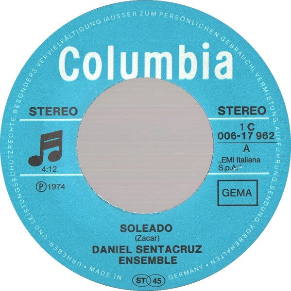 Daniel Sentacruz Ensemble – Soleado (Single) – Bild 3