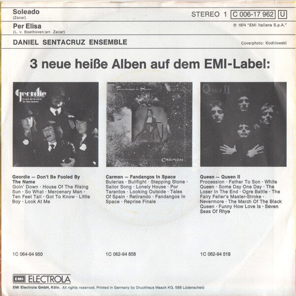 Daniel Sentacruz Ensemble – Soleado (Single) – Bild 2