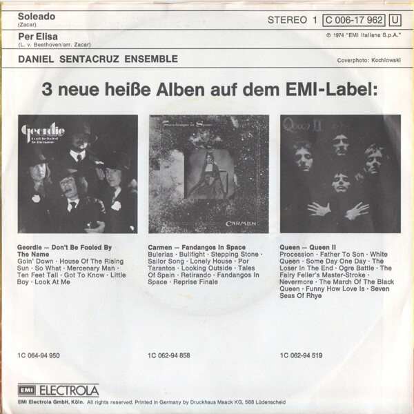 Daniel Sentacruz Ensemble – Soleado (Single) – Bild 2