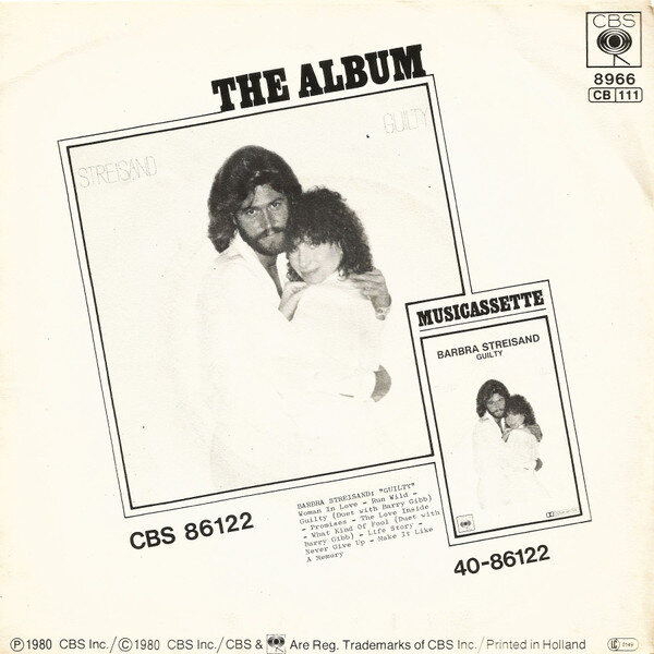 Barbra Streisand – Woman In Love (Single) – Bild 2