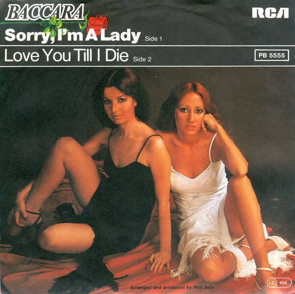 Baccara – Sorry, I'm A Lady (Single) – Bild 1
