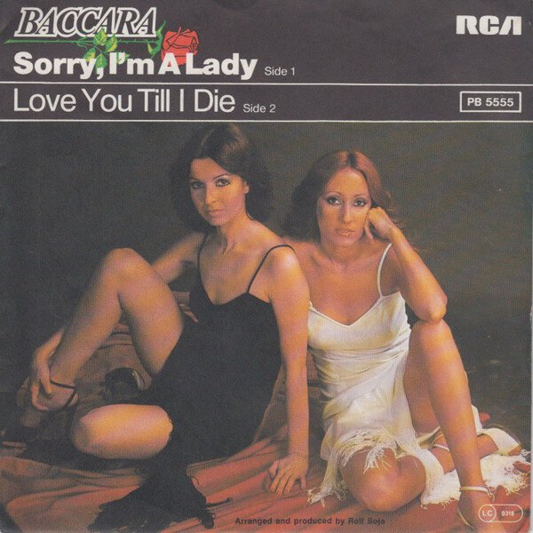 Baccara – Sorry, I'm A Lady (Single) – Bild 2