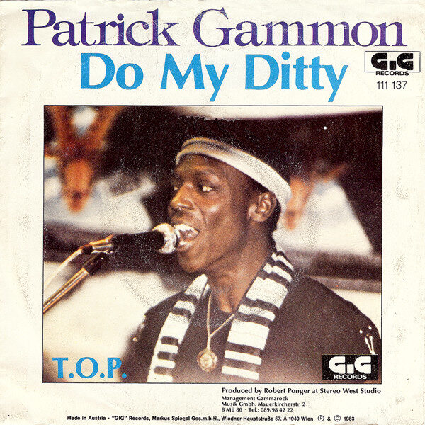 Patrick Gammon – Do My Ditty (Single) – Bild 1