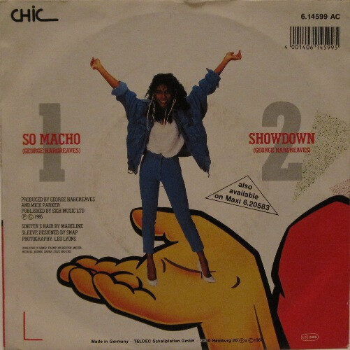 Sinitta – So Macho! (Single) – Bild 2