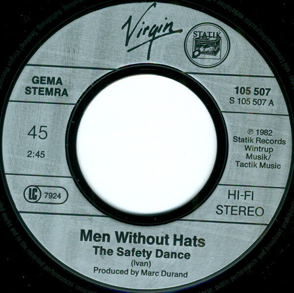 Men Without Hats – The Safety Dance (Single) – Bild 3